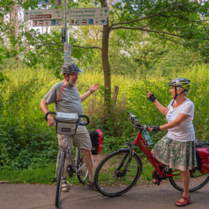 Radfahren im Gartenreich