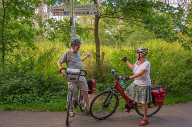 Radfahren im Gartenreich