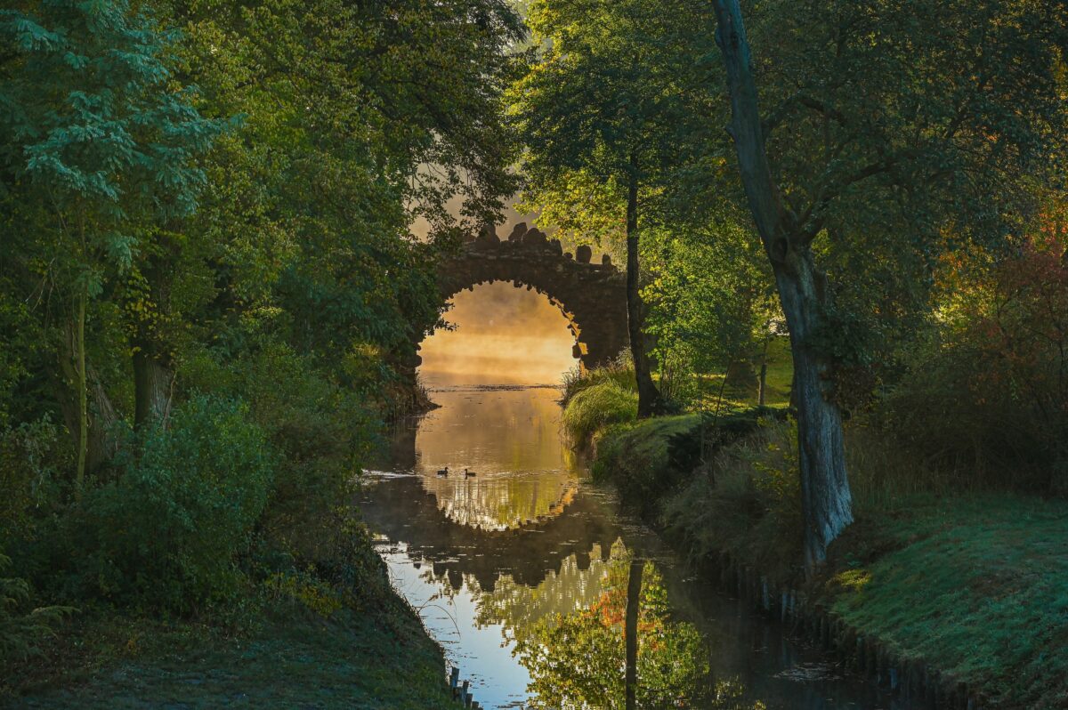 Wörlitzer Park, Hornzackenbrücke