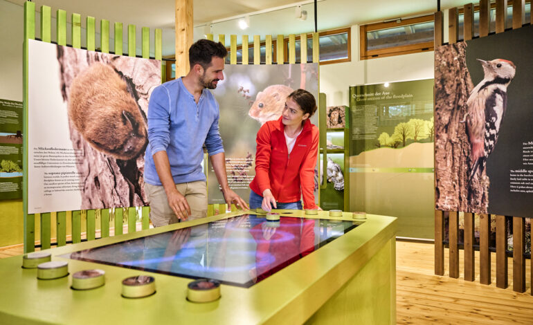 Biosphärenreservat Mittelelbe, Infozentrum Auenhaus